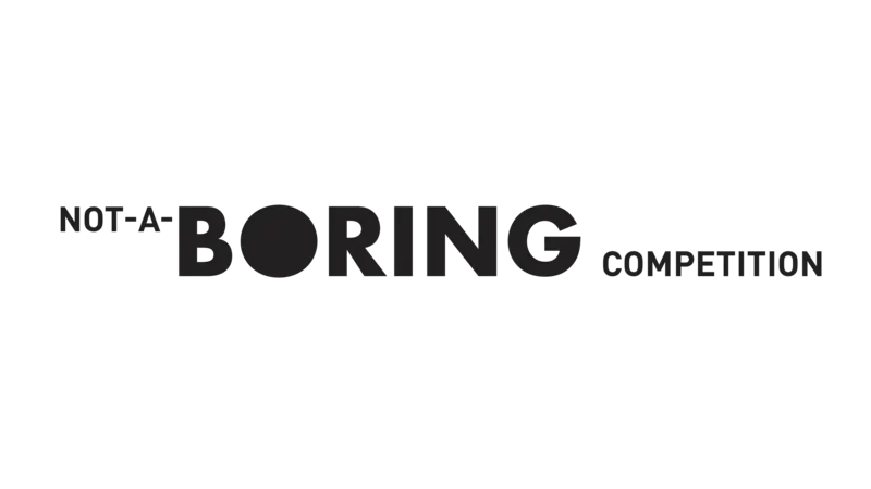 “Not-a-Boring竞赛”徽标