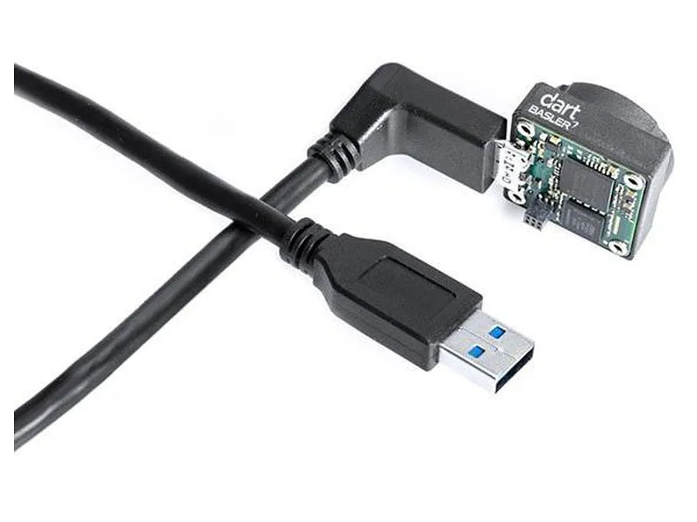  Cable USB 3.0, Micro B 90° A3 / A, 5 m 