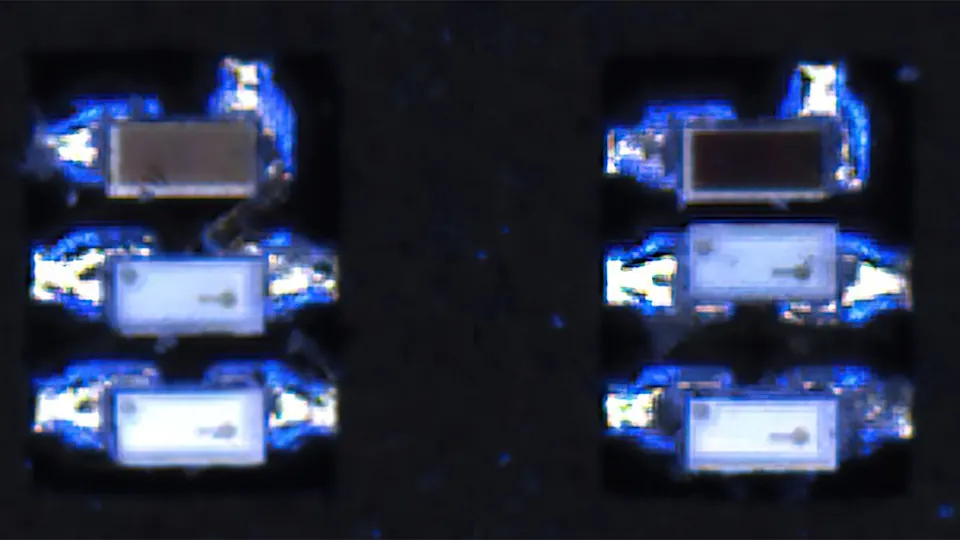 用于微型 LED AOI 的 Basler 视觉组件