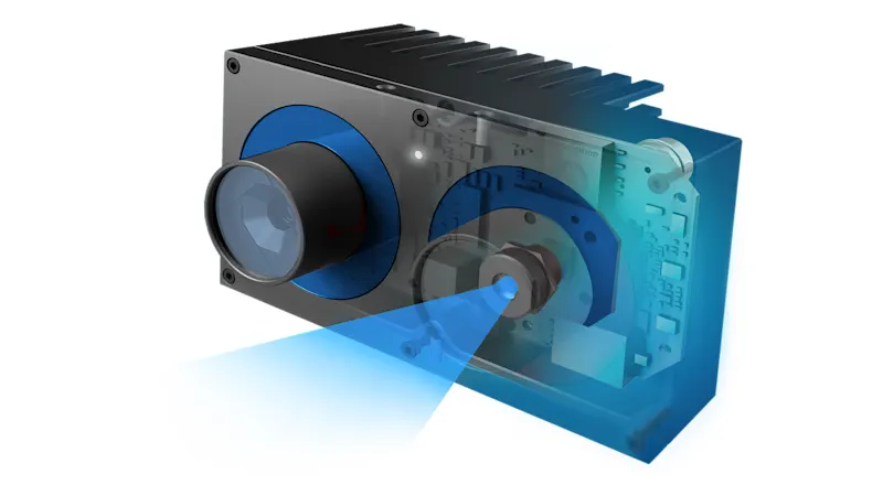 Basler Stereo 65双目立体相机体积小巧,它适合在拾取与放置等应用中安装在机器人和机械臂上。