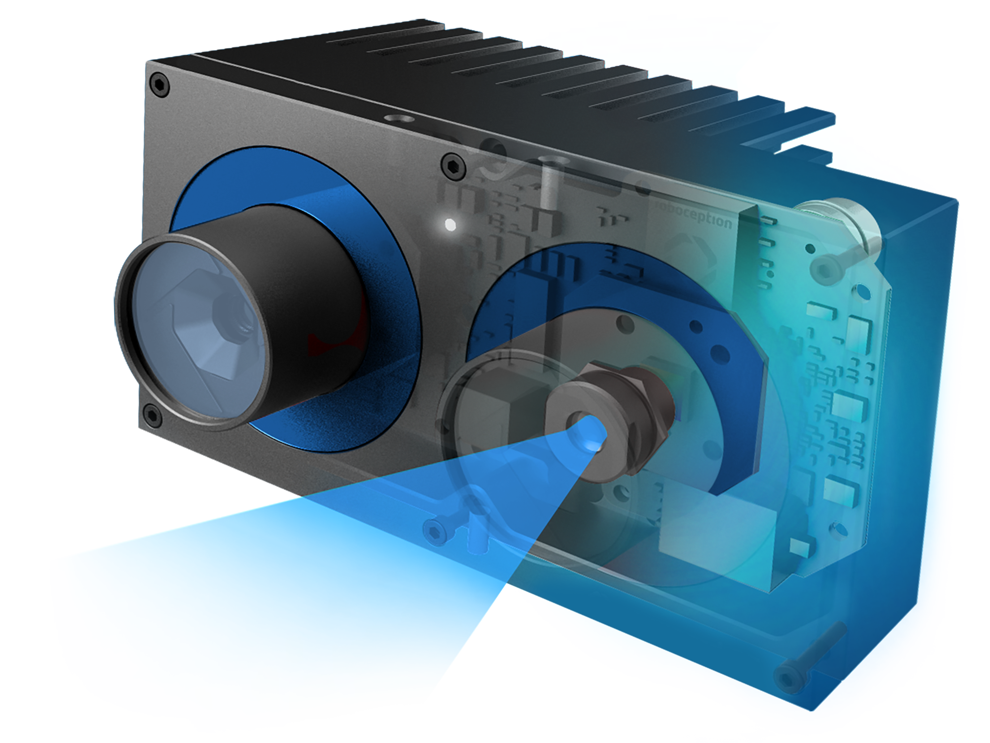 Basler Stereo 65双目立体相机体积小巧，可安装在机器人和机械臂上，适用于拾取与放置等应用。