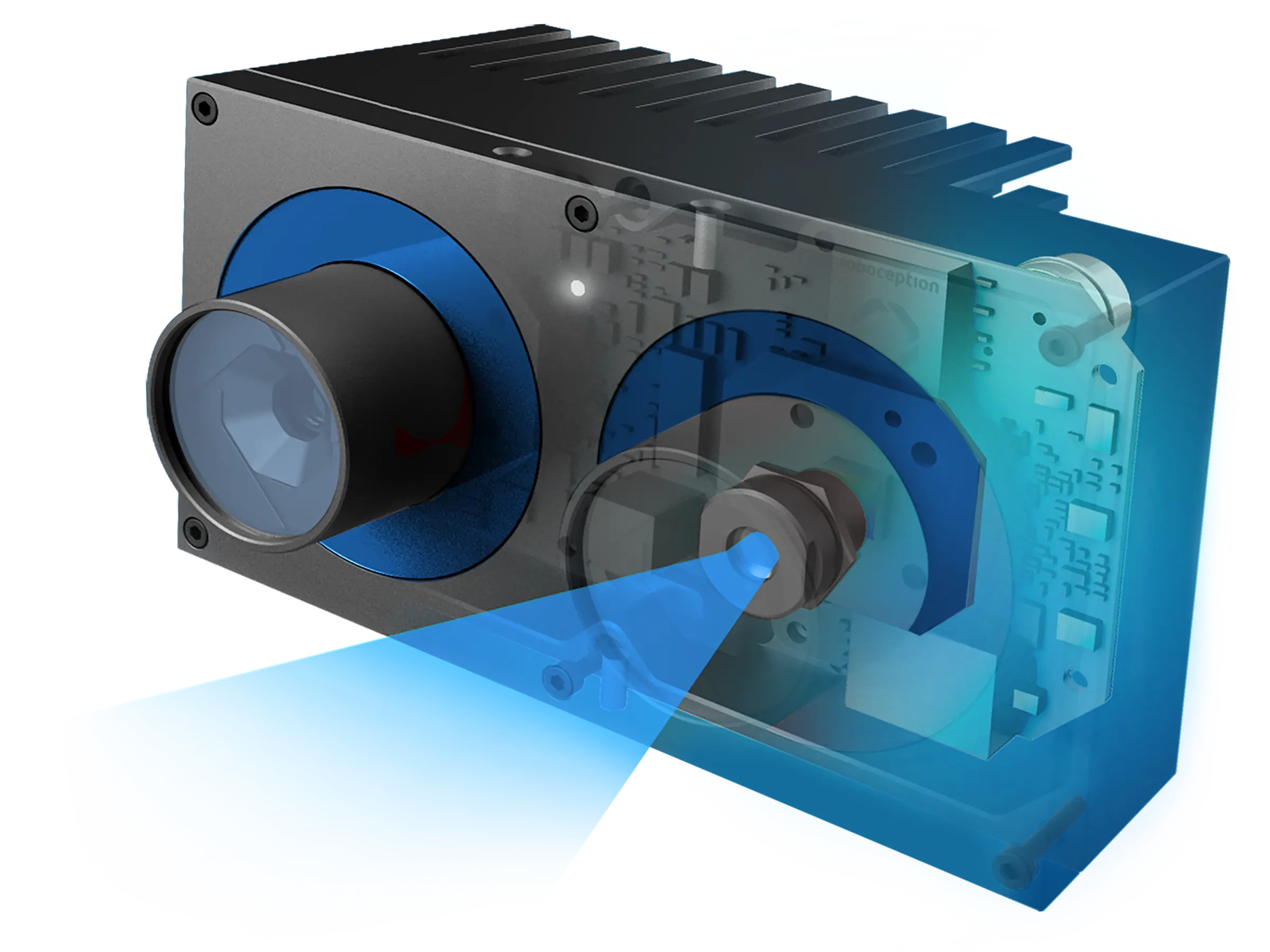 Basler Stereo 65双目立体相机体积小巧,可安装在机器人和机械臂上,适用于拾取与放置等应用。