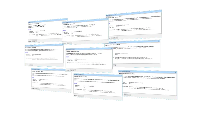 Choose your preferred language in pylon