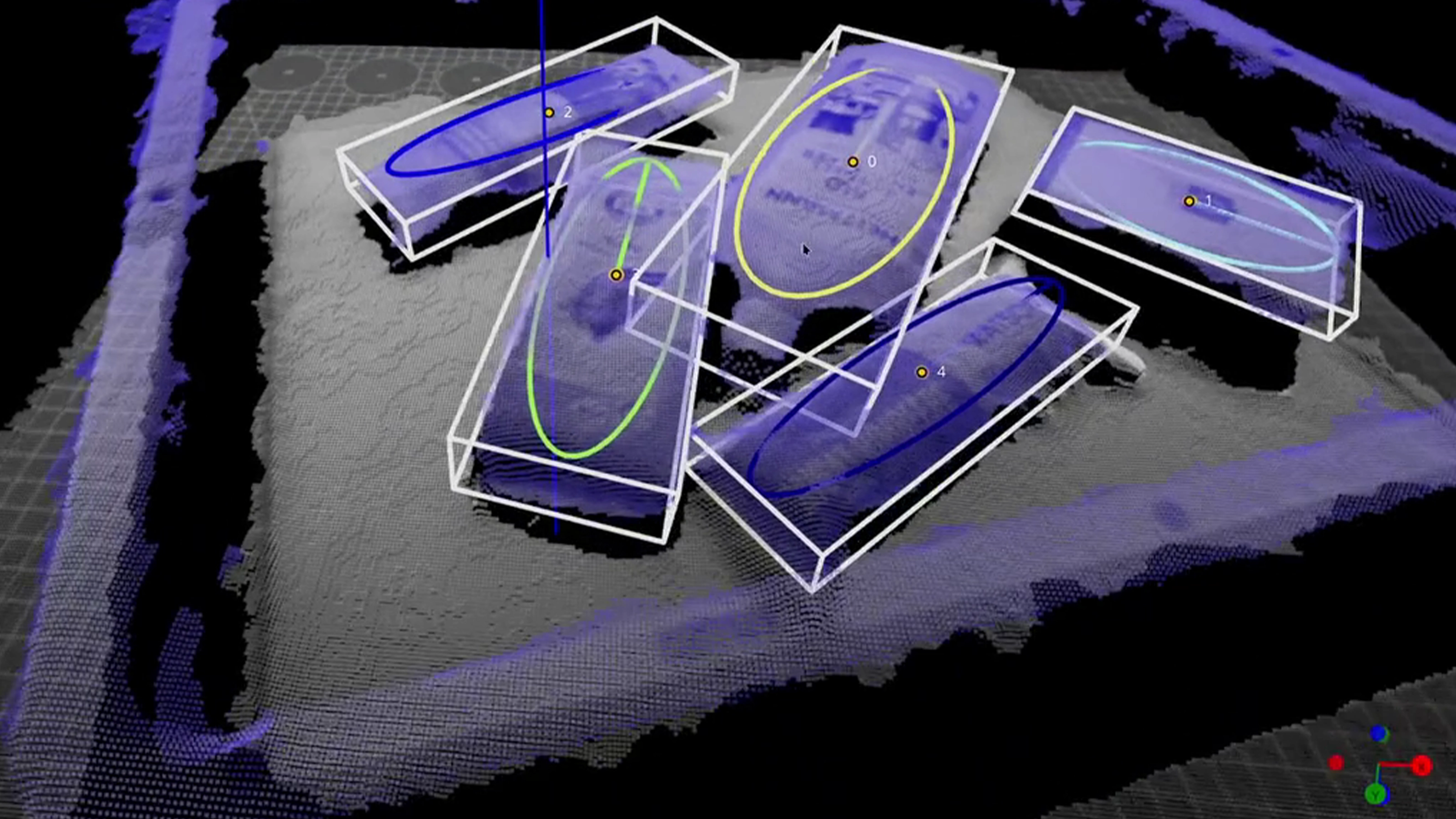 人工智能技术确定拾取点 