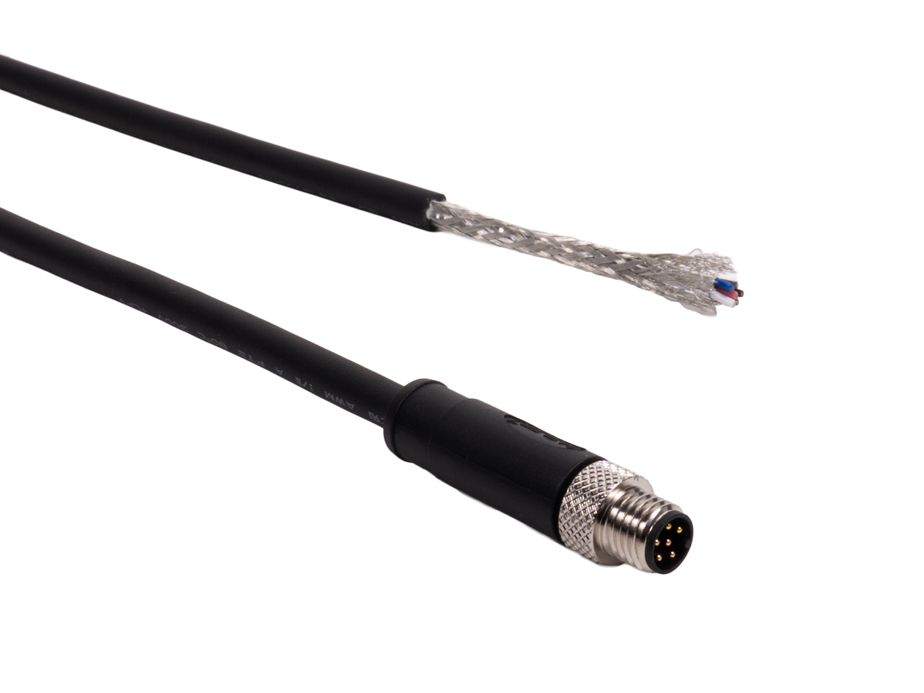  Power-I/O Cable, M8 6p/open, P, 5 m, IP67 