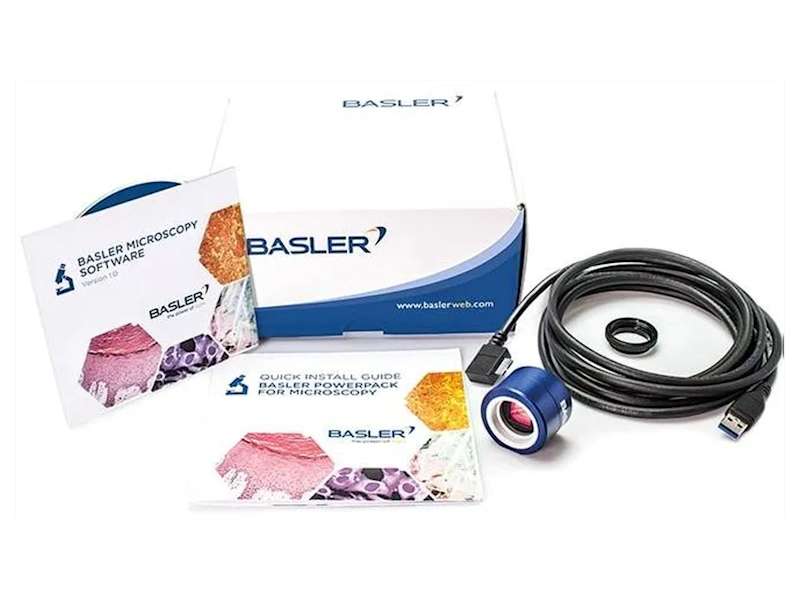 Baslr PowerPack for Microscopy with Microscopy pulse 3.3 MP | Basler AG