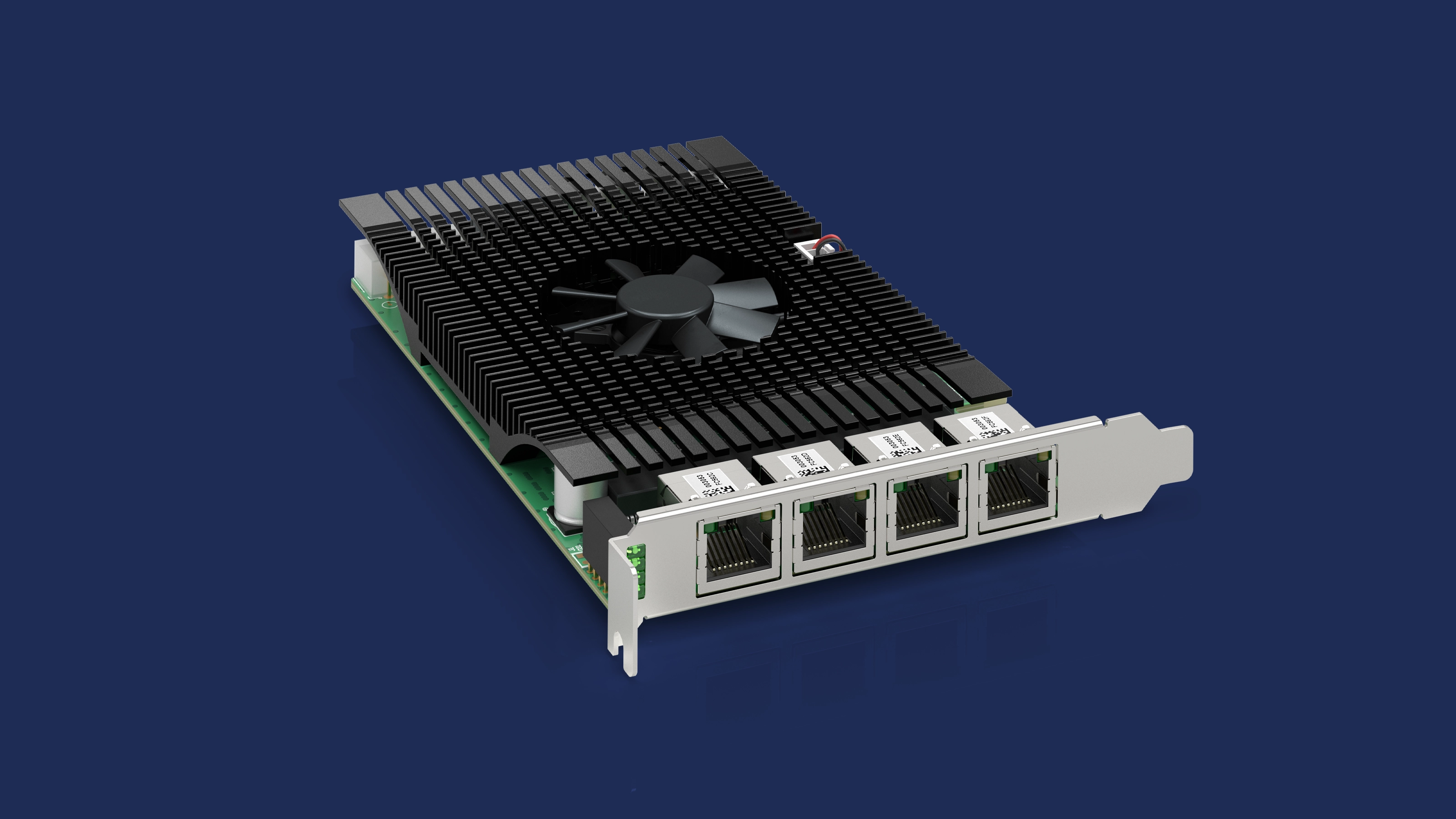 最高可支持4台相机的Basler 5GigE接口卡