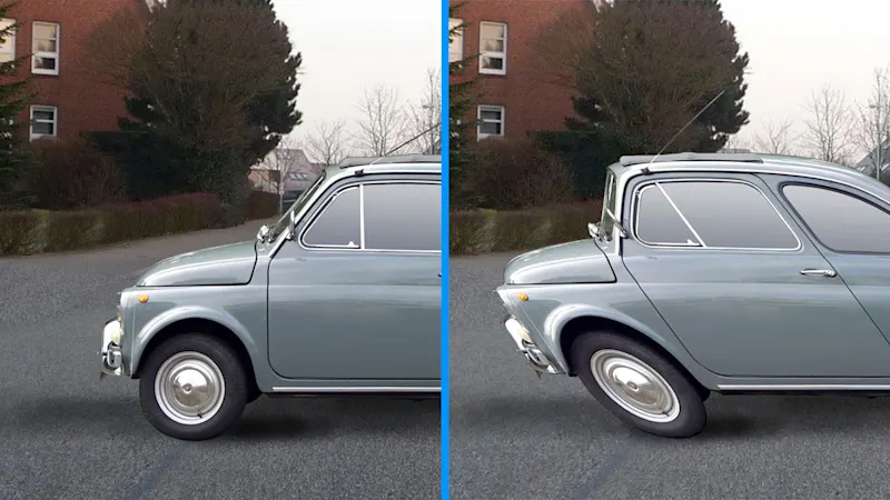 全局快门与滚动快门的对比