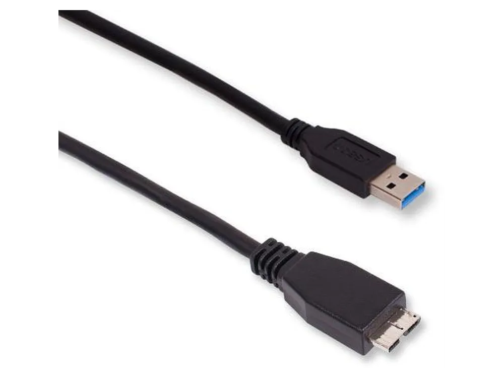  Cable USB 3.0, Micro B / A, 3 m 