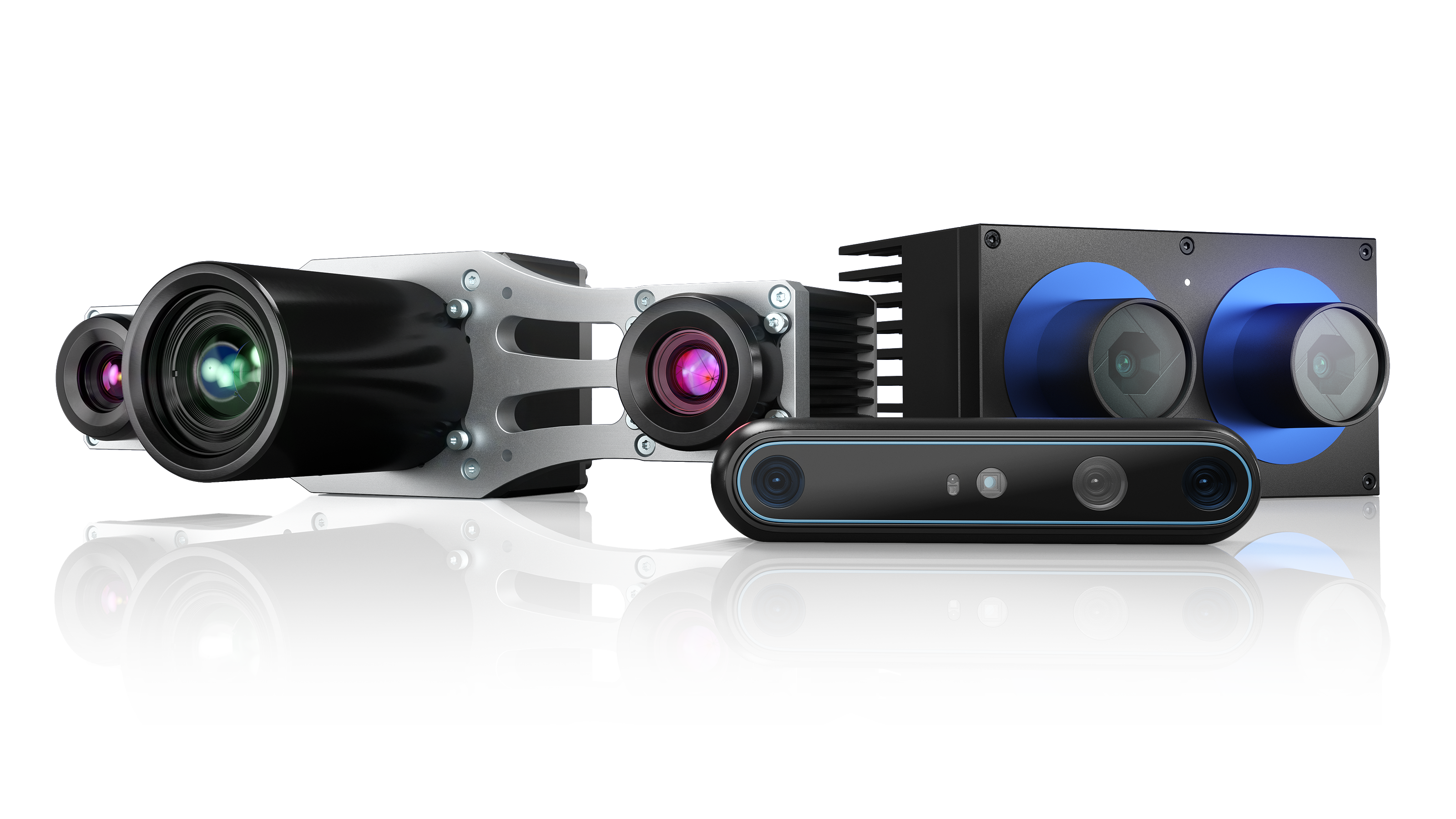 Basler Stereo 65双目立体相机体积小巧，它适合在拾取与放置等应用中安装在机器人和机械臂上。