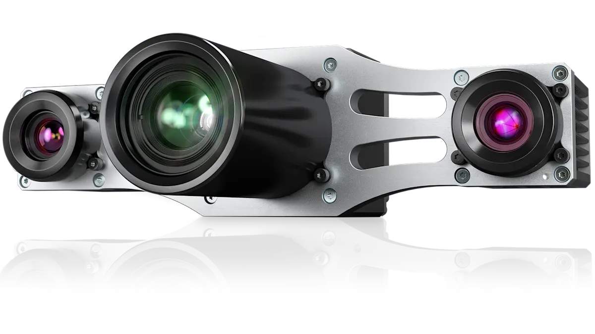 Stereo ace 3D相机的基线距离为100 mm和200 mm,有黑白和彩色两种型号可供选择。