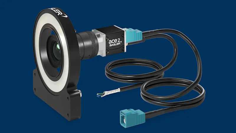 Basler的GMSL视觉系统由GMSL工业相机和全套其他组件组成,具有易于使用的特点。