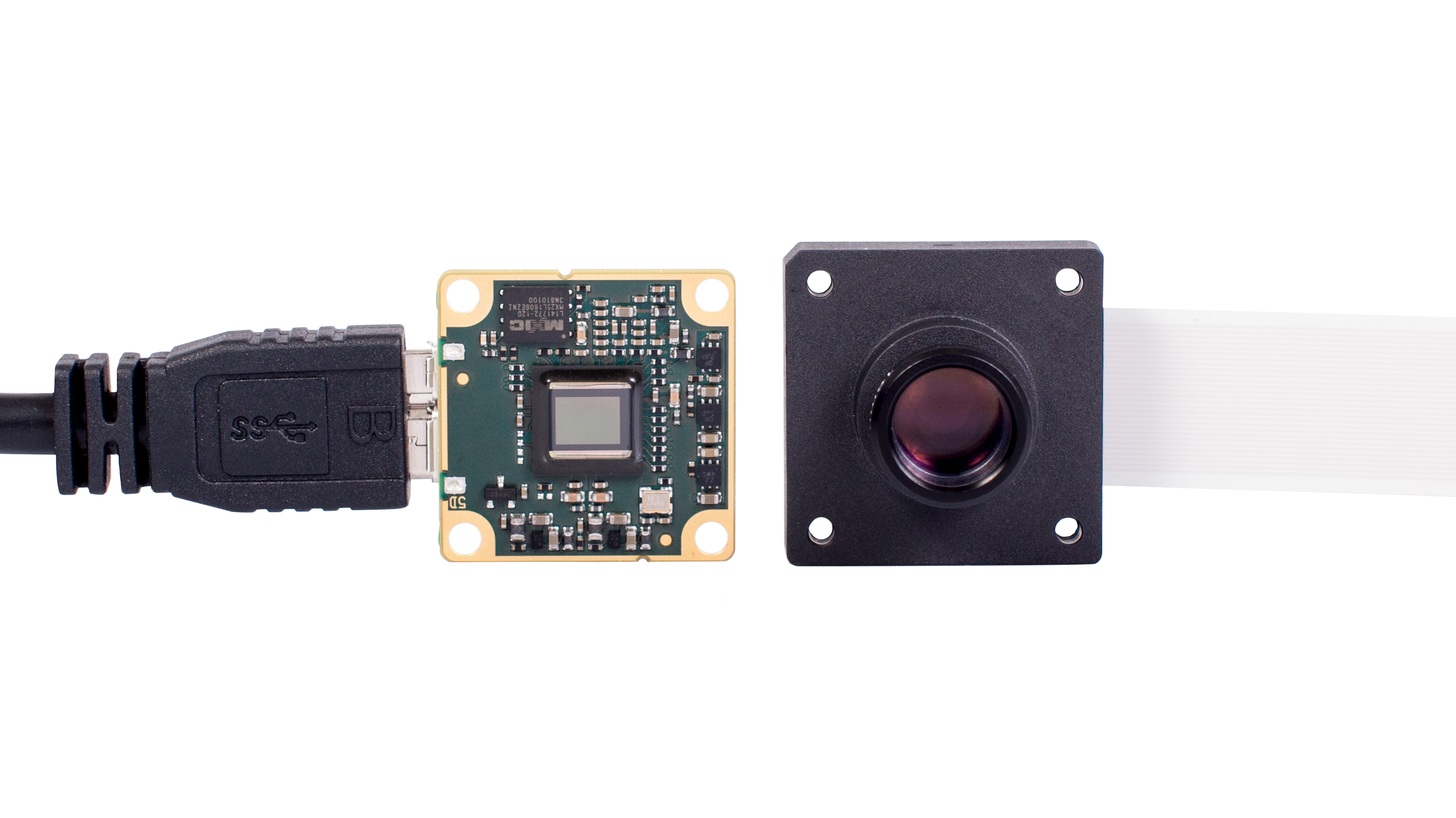 采用GigE、USB 3.0和BCON（基于MIPI）接口的dart相机