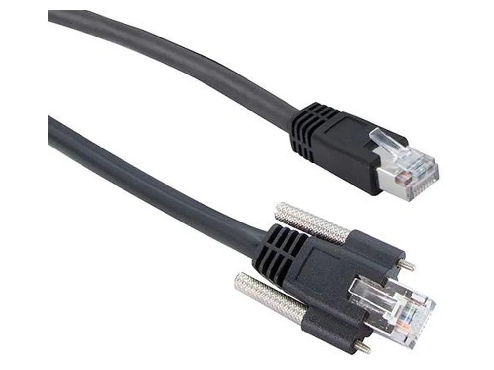  Cable GigE, Cat6a, RJ45 sl hor/RJ45, S, 10 m 
