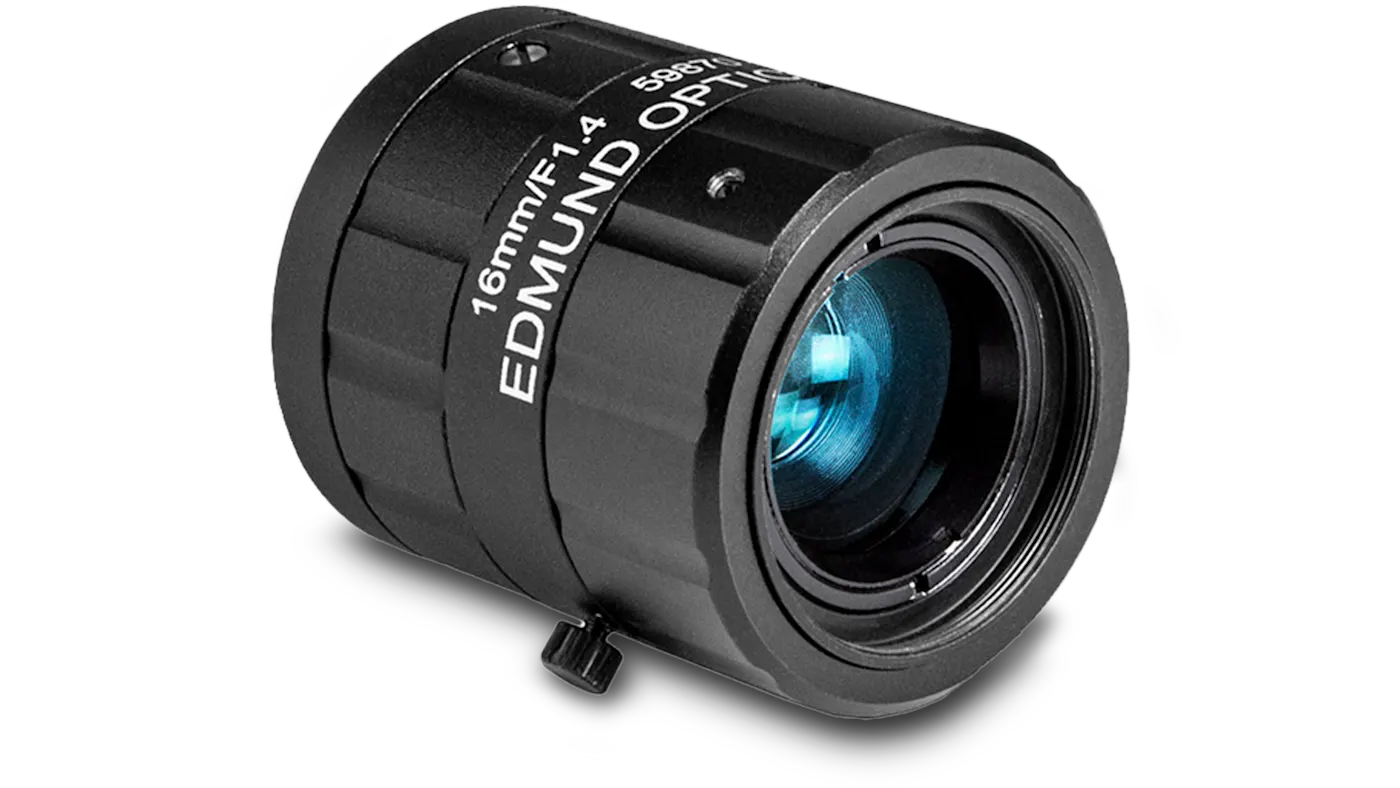 适用于Basler相机的Edmund Optics镜头