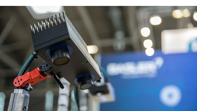 Basler Stereo Camera in use
